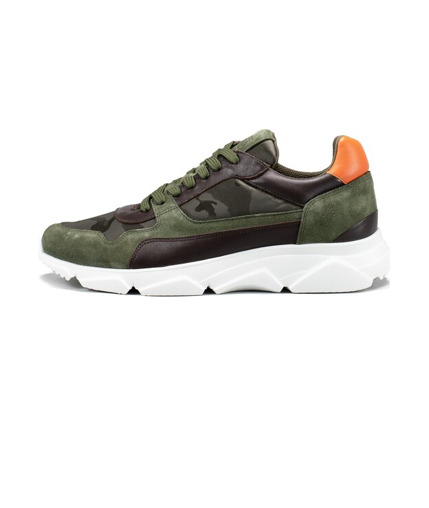 Samos – sneakers en cuir vert